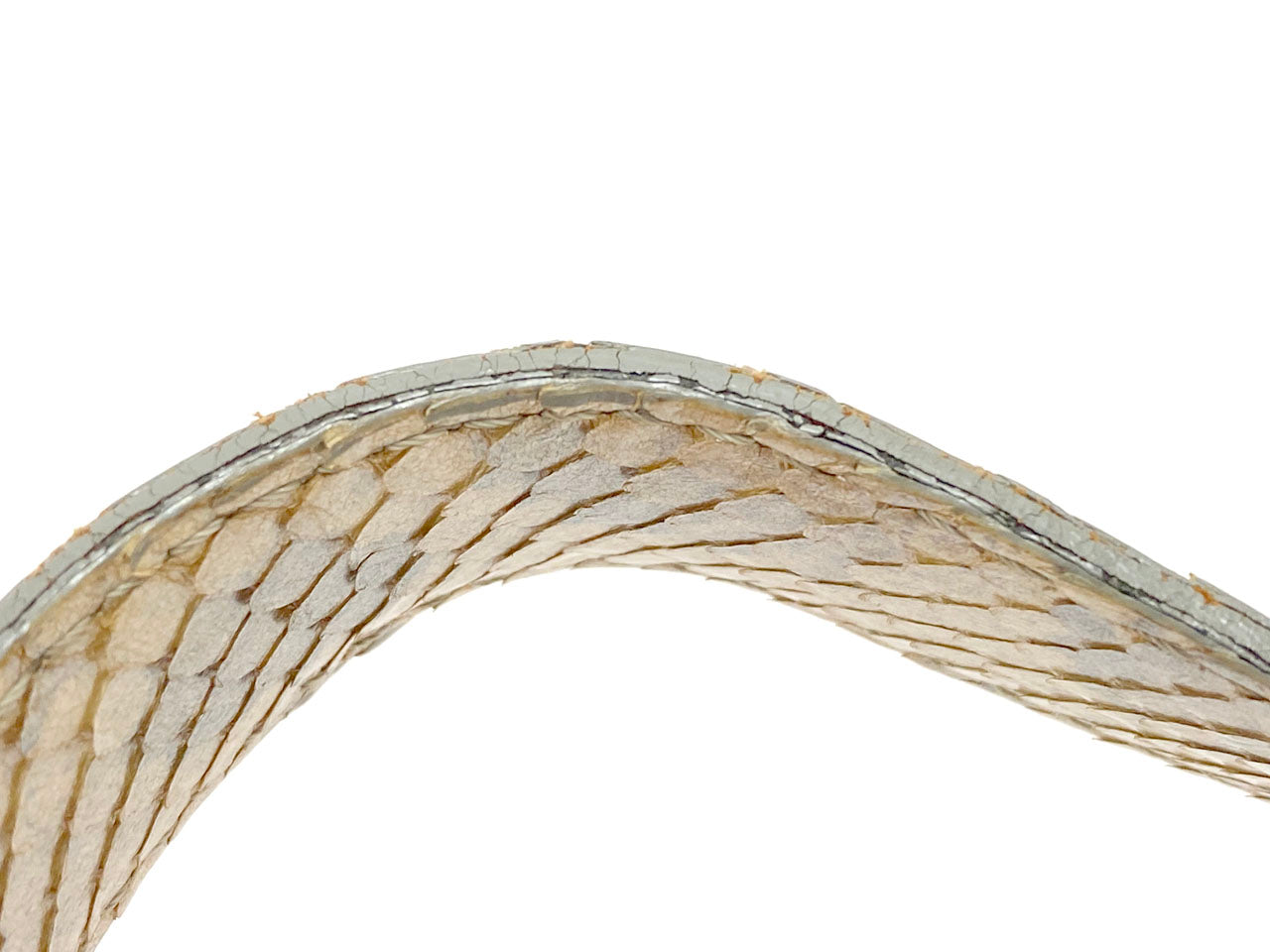 フェンディ/ハンドバッグ マンマバケット ミンク×パイソン