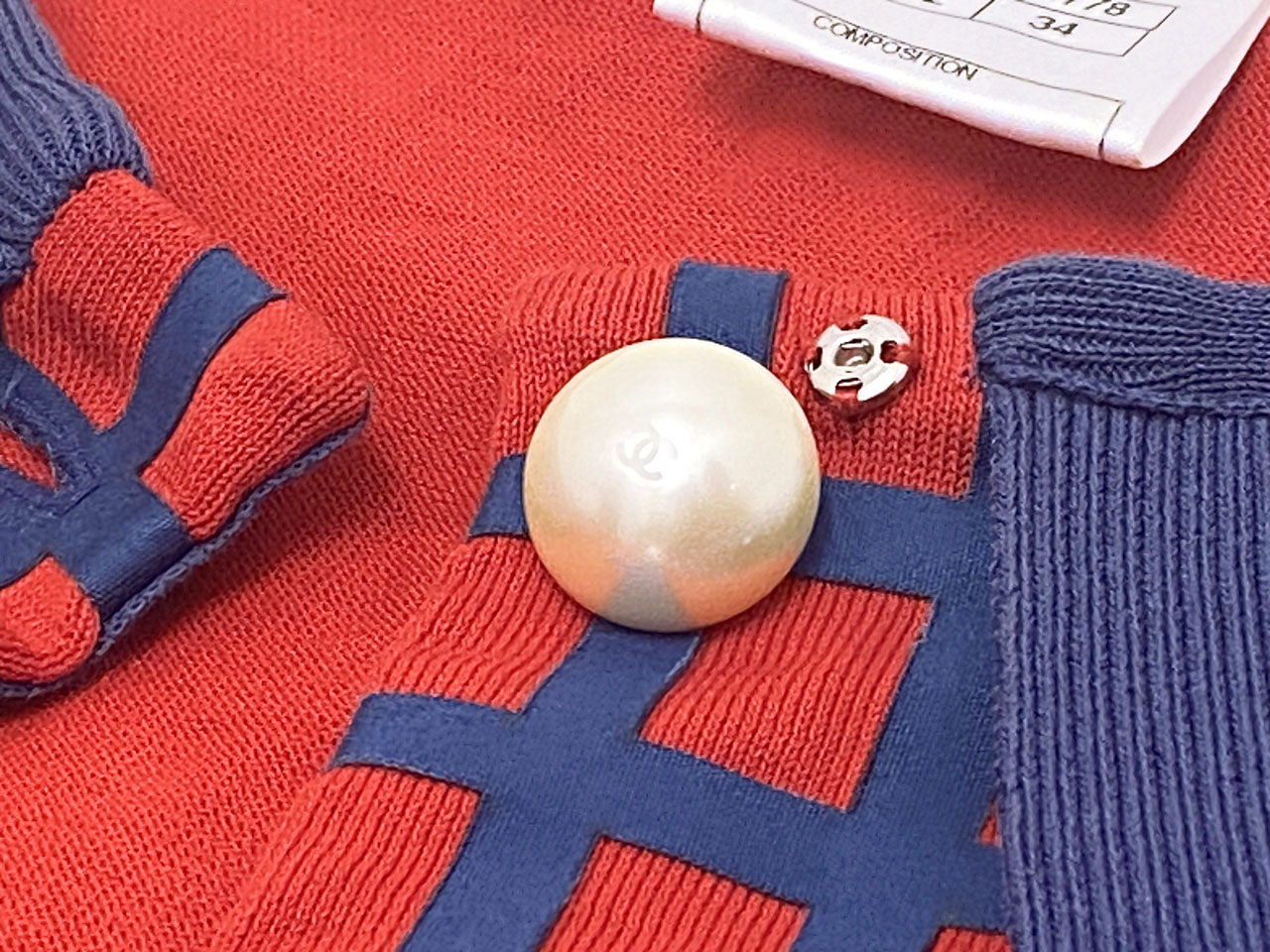 シャネル/ココパールボタン ショートジャケット【SALE】!!!