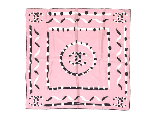 シャネル/シルクスカーフ【SALE】【値下】