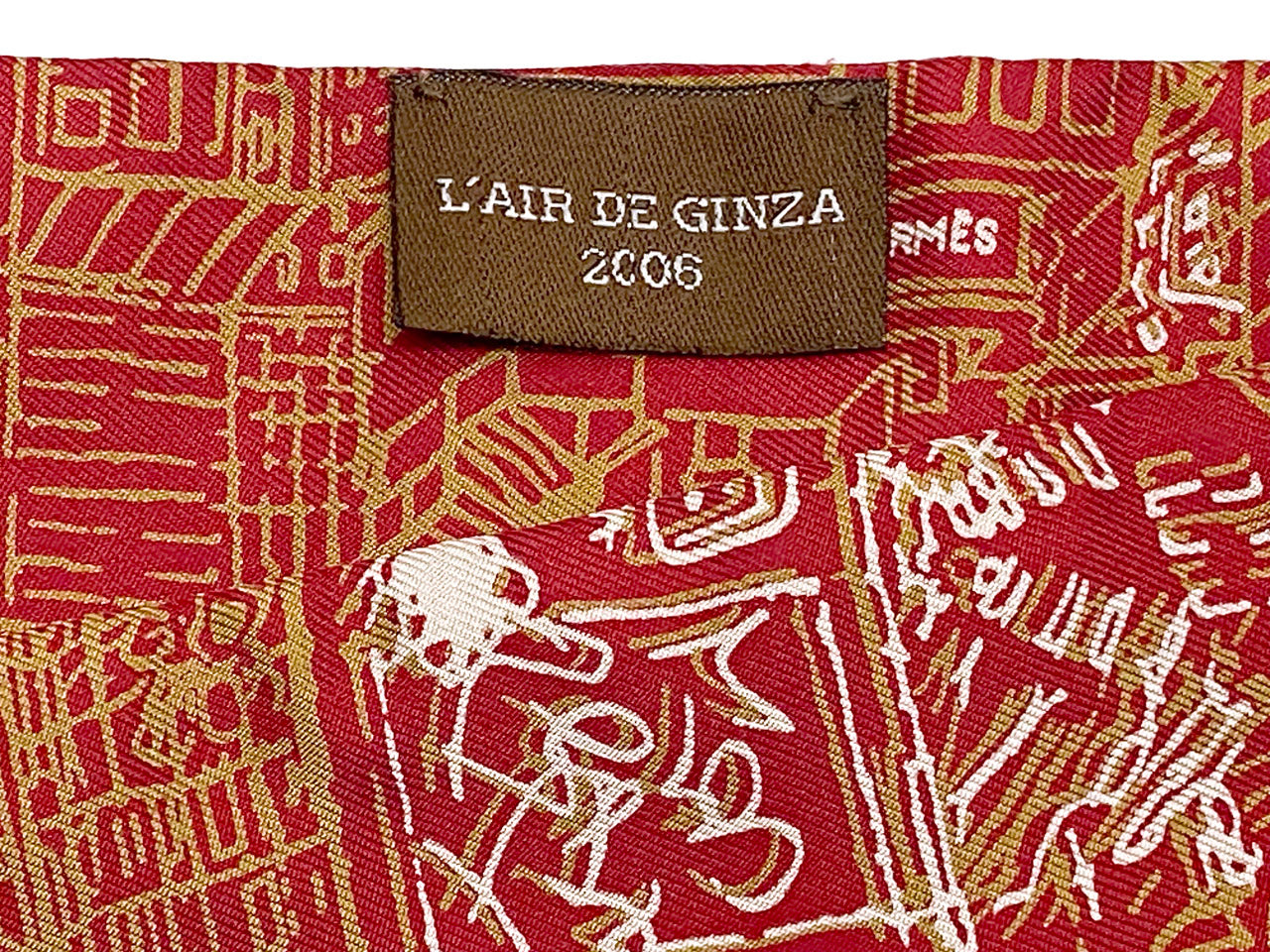 エルメス/ツイリー 《De passage a GINZA (銀座の通路)》 銀座限定
