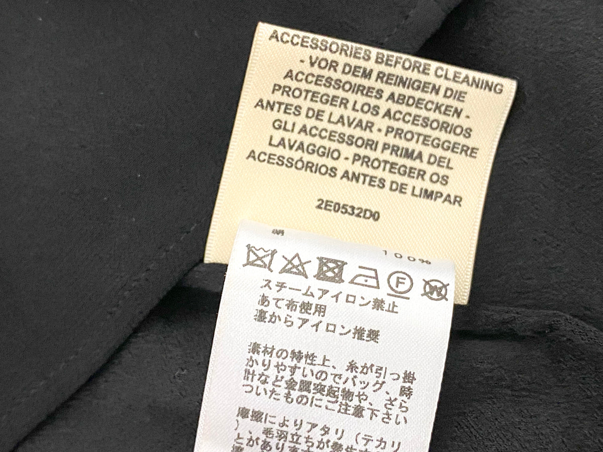 エルメス/コクーンシルクワンピース