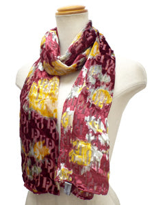 クリスチャンディオール/オパール加工ベルベットマフラー