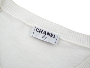 シャネル/Vネックニットトップス