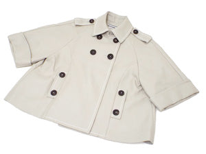 フォクシー FOXEY NEW YORK/ダブルフェイス クロップトレンチ