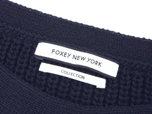 フォクシー FOXEY NEW YORK/コットンニットトップス