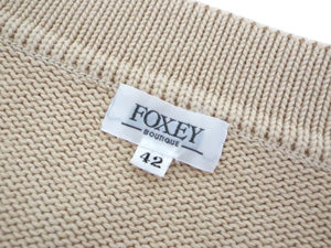 フォクシー FOXEY BOUTIQUE/コットンニットカーディガン