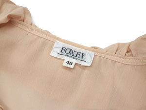 フォクシー FOXEY BOUTIQUE/フリルブラウス