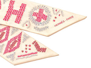 エルメス/ツイリー【KELLY EN PERLES (ケリーアンペルル)】【SALE】