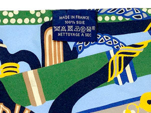 エルメス/ツイリー【Fantaisie d'Etriers (鐙の幻想)】