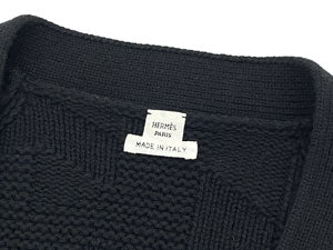 エルメス/カーディガン 【H】モチーフ【SALE】