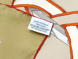 エルメス/カレ90 スカーフ 【L'Instruction du Roy (帝王学)】