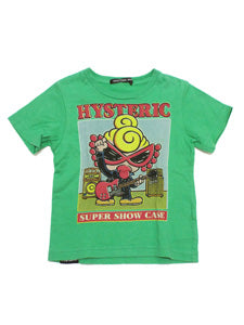 ヒステリックミニ/ロックベビーTシャツ