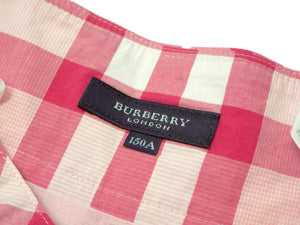 バーバリー ロンドン/キッズ チェック柄スカート