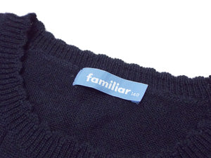 ファミリア/ウールニットベスト【SALE】