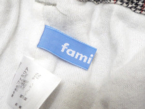 ファミリア/チェック柄ストレッチパンツ