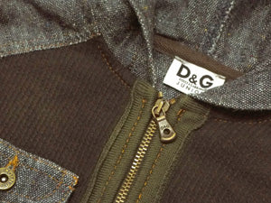 ドルチェ&ガッバーナ ジュニア/フード付きジップアップブルゾン