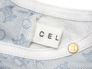 セリーヌ/キッズ ロゴ柄ワンピース