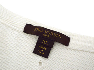 ルイヴィトン/ロゴパンチングニットトップス