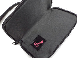 ブルーノマリ/ストラップ付きキラキラミニポーチ