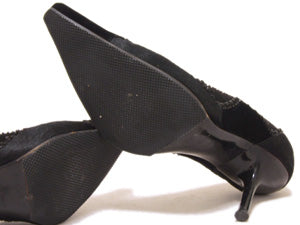 セルジオロッシ/ハラコ&ベロア パンプス【SALE】