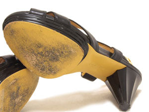 シャルルジョルダン/バックストラップ カーフパンプス【SALE】