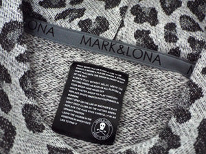 マーク&ロナ/レオパード柄パーカーワンピース
