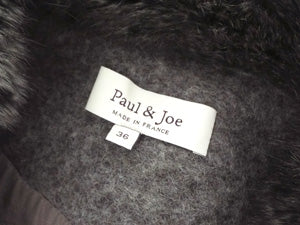 ポール&ジョー/ファー付Pコート【SALE】