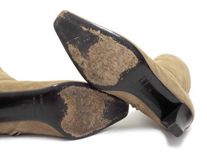 ブルーノマリ/スウェードロングブーツ