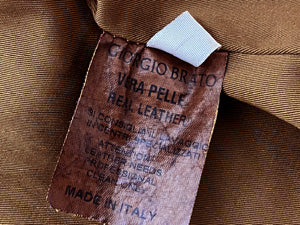 ジョルジオ ブラッド/レザーコート