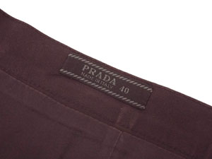 プラダ/インバーテッドプリーツスカート【SALE】