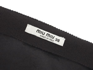 ミュウミュウ/ウールタイトスカート