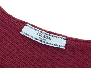 プラダ/半袖ニットワンピース