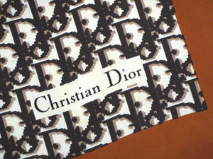 【希少】Christian Dior　トロッター柄　スカーフスカーフ