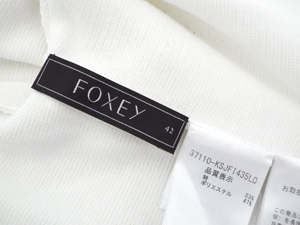 フォクシー FOXEY BOUTIQUE/Little Jewel ジャケット/白【ブランド