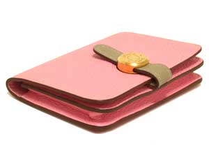 正規品☆エルメス ドゴン コインケース カードケース 財布 ピンク系