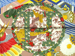 HERMES エルメス EX-LIBRIS EN KIMONOS キモノ・エクスリブリス スカーフ
 画像参照 カレ90 正規品 / 29452