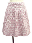 トッカ/フラワーパンチング刺繍スカート