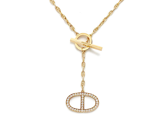 エルメス/ペンダント 《シェーヌ・ダンクル・コントゥール》 GM 【SALE】