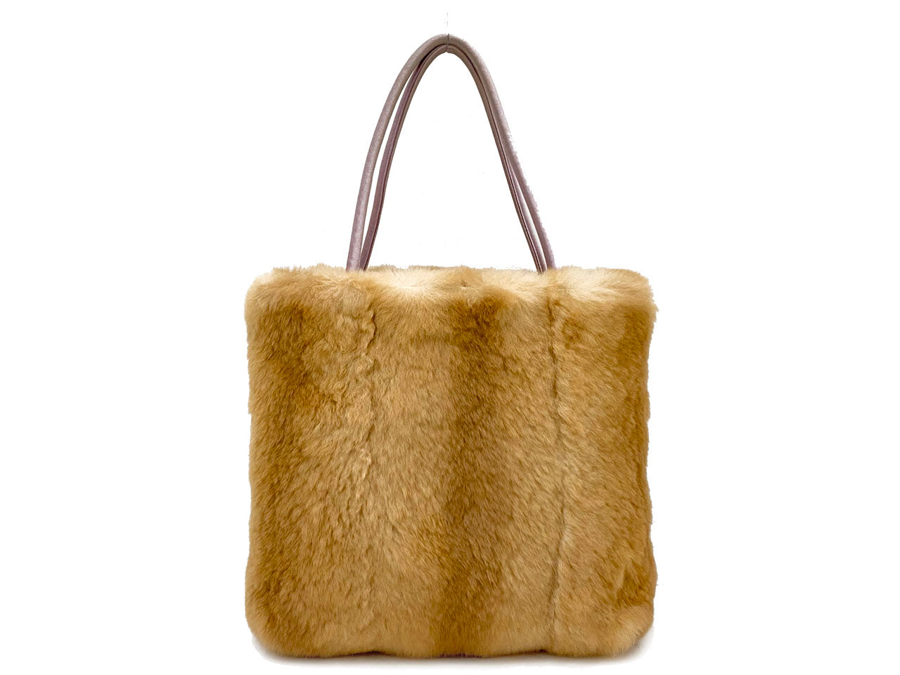 プラダ/ファーハンドバッグ