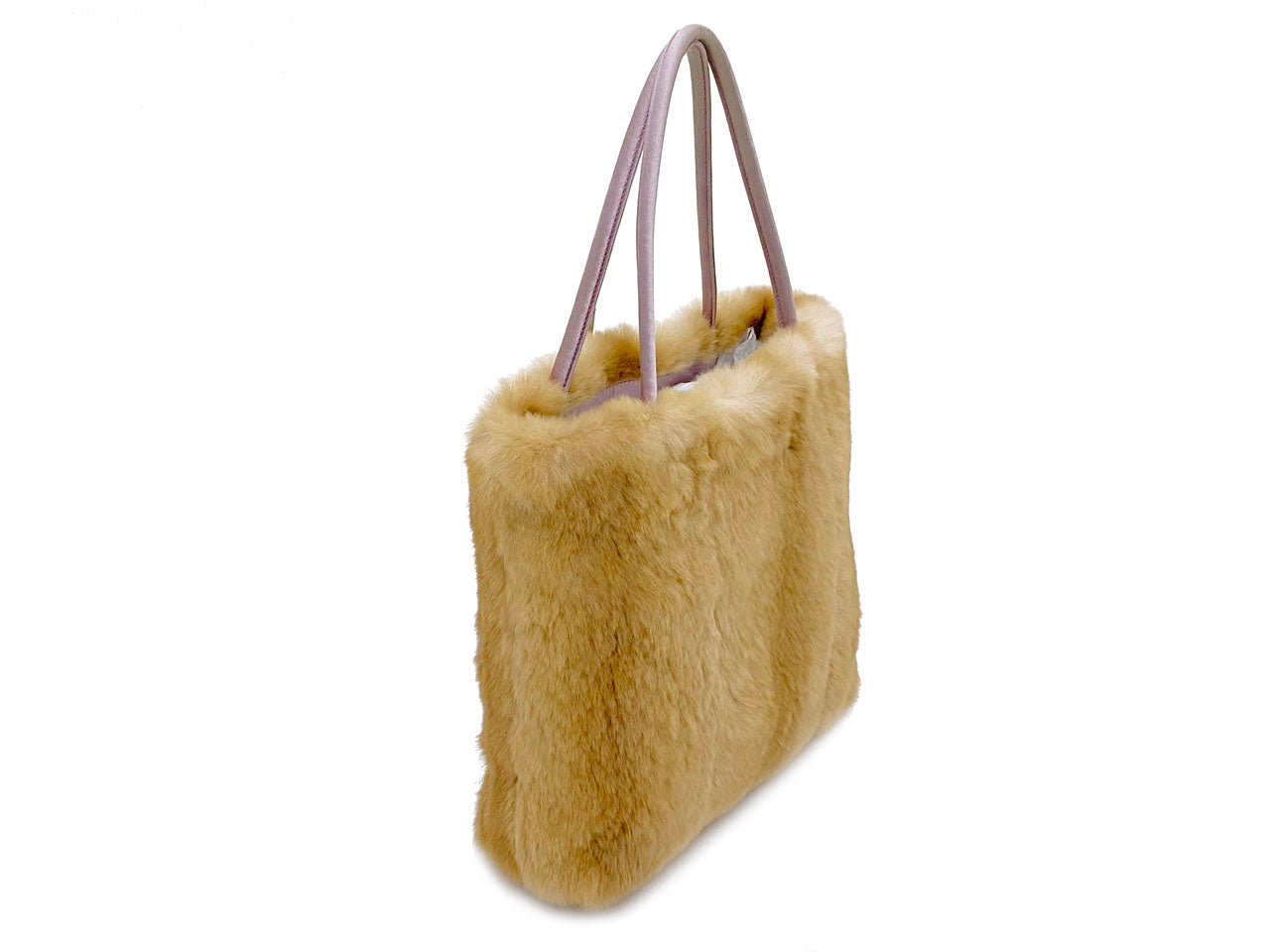 プラダ/ファーハンドバッグ