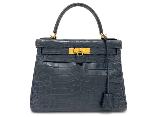 エルメス/ケリー 28 ★クロコダイル