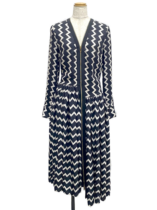 ステラマッカートニー/ジグザグ柄ワンピース