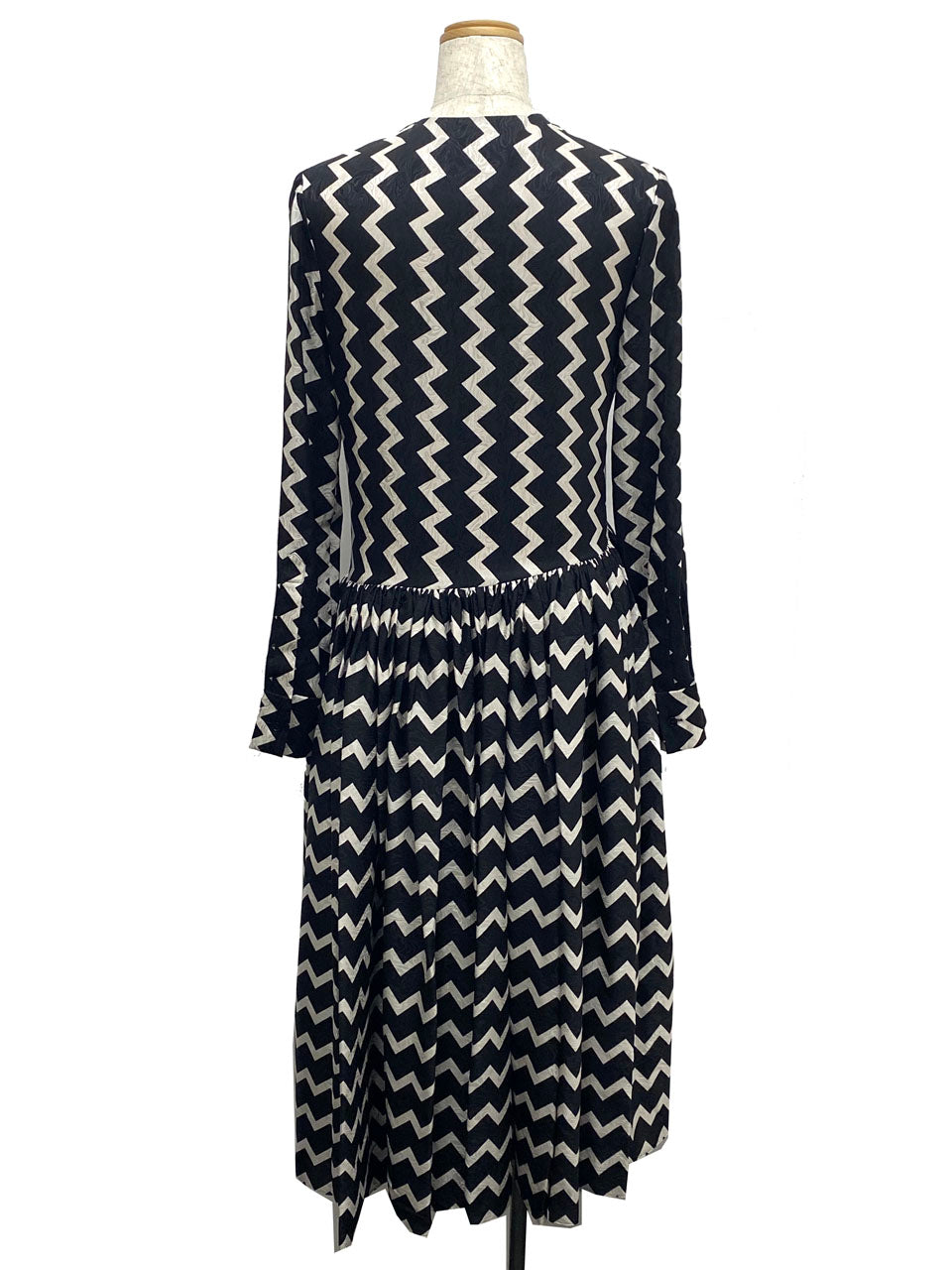 ステラマッカートニー/ジグザグ柄ワンピース