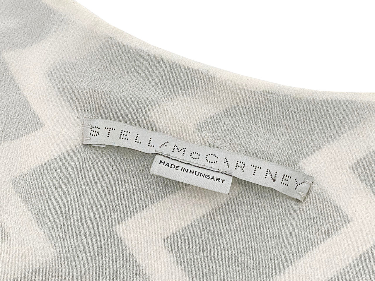 ステラマッカートニー/ジグザグ柄ワンピース