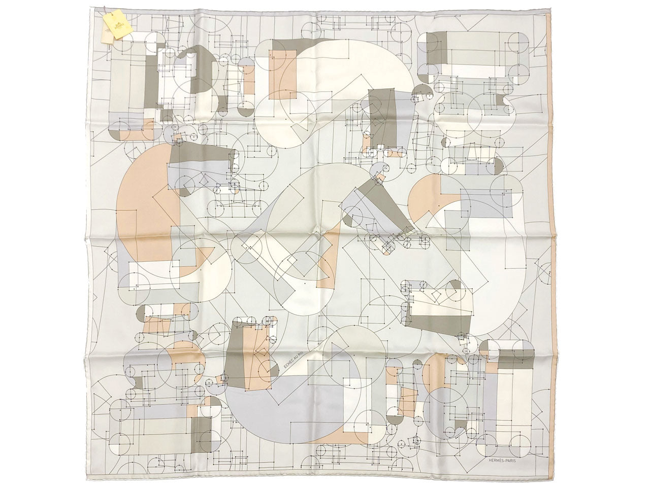 エルメス/カレ90 スカーフ 【ECHEC AU ROI （チェックメイト）】