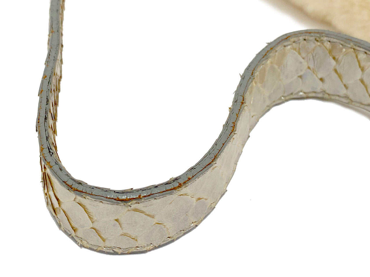 フェンディ/ハンドバッグ マンマバケット ミンク×パイソン