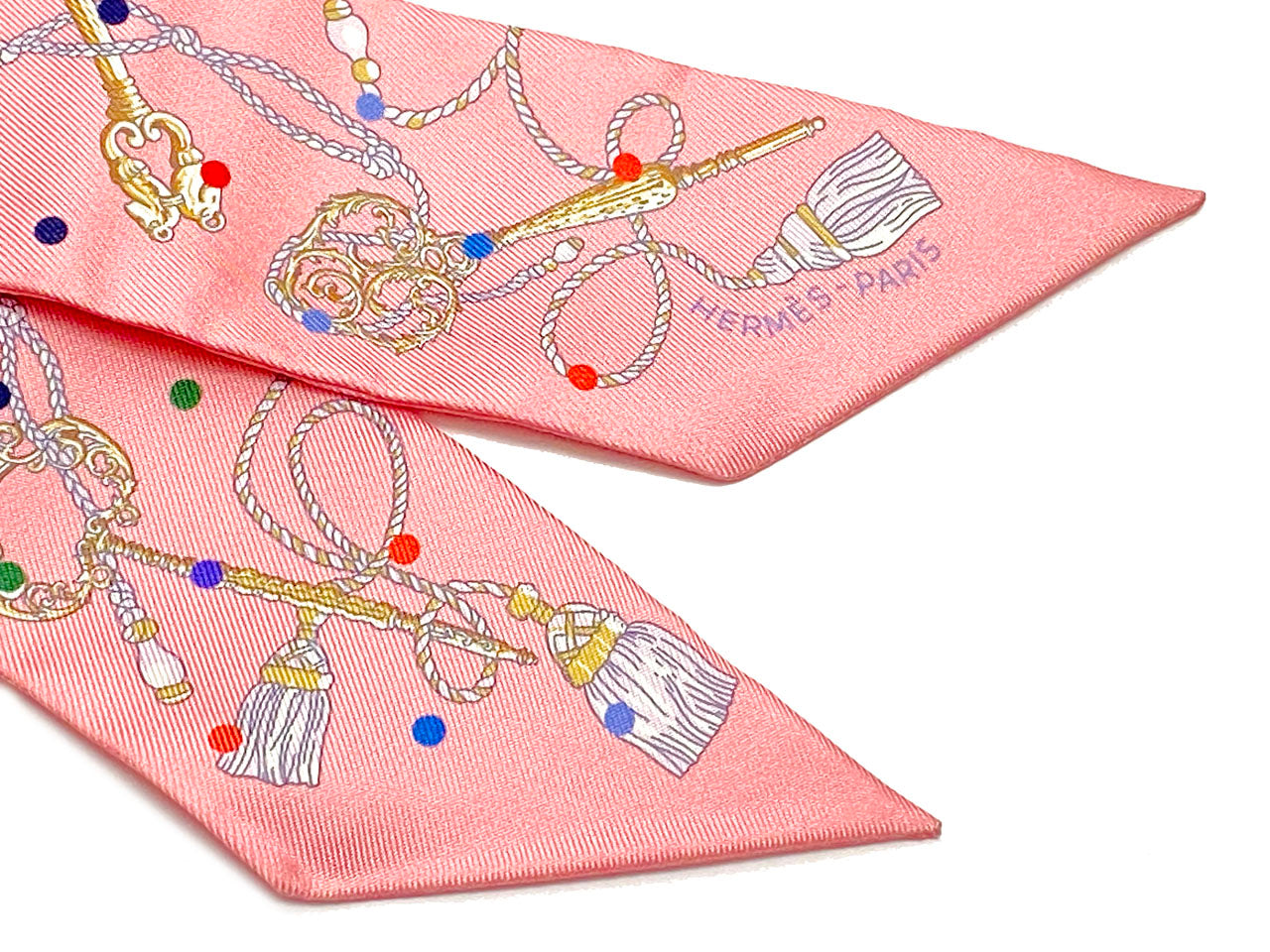 エルメス/ツイリー 【Les Cles a Pois（レ・クレ・ア・ポア）】