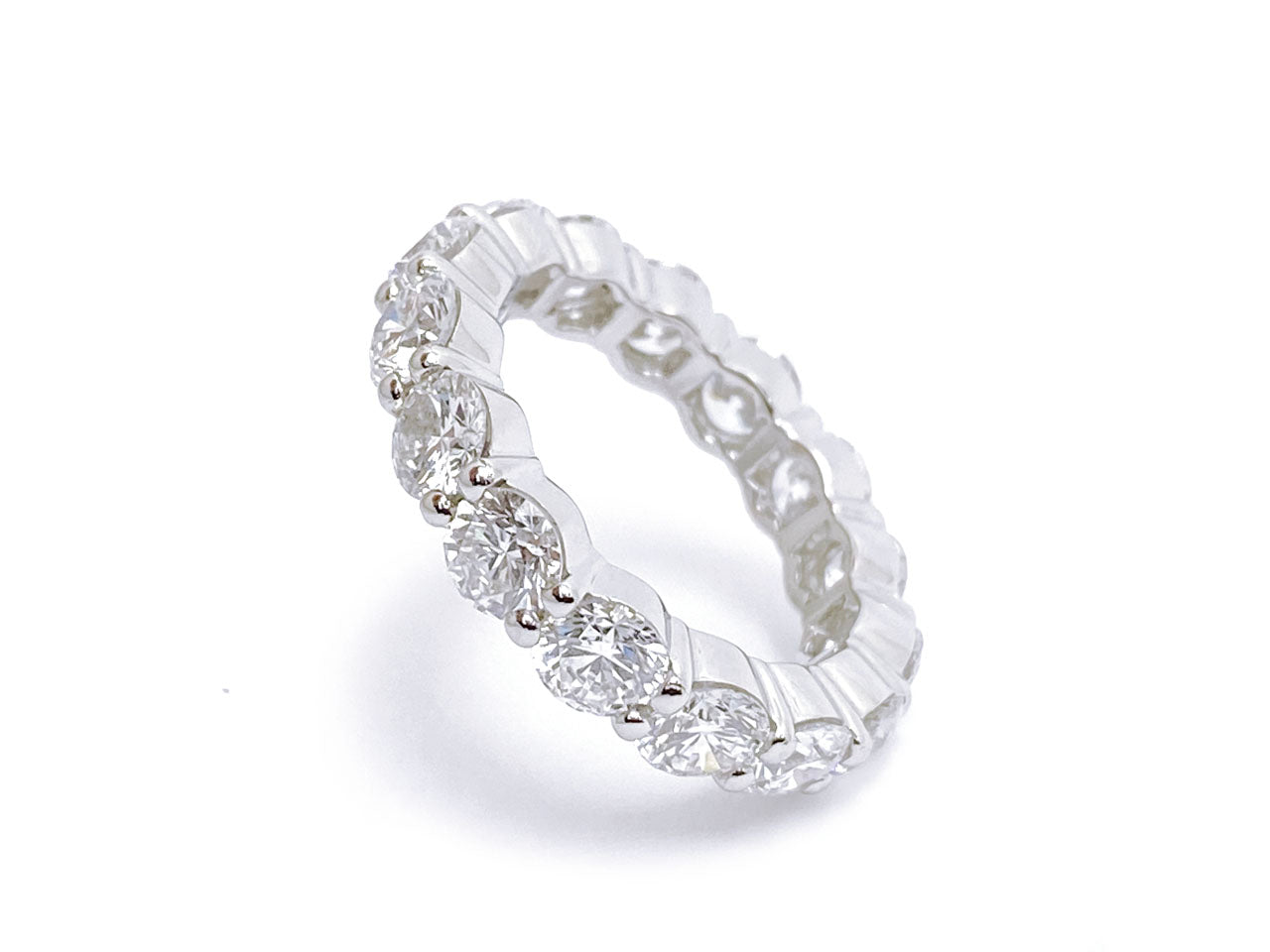 ハリーウィンストン/ラウンドカットプロング セット ダイヤリング プラチナ Pt950