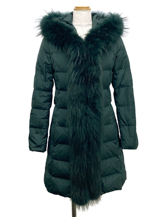 デュアルビュー/フード付きダウンコート