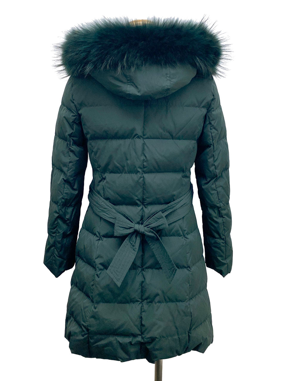 デュアルビュー/フード付きダウンコート